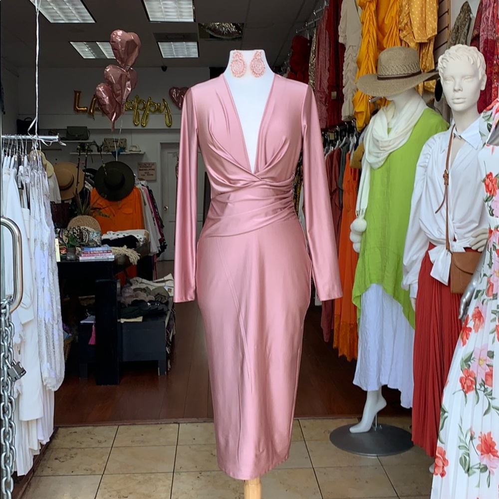 Pink dress